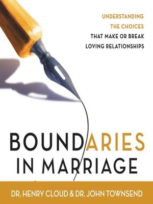 Boundaries in Marriage - Audiobook
